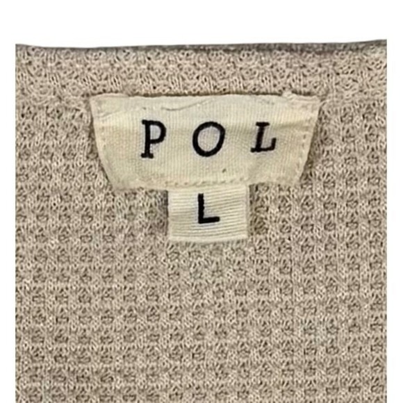 POL BLOOM & ZOOM BRALETTE, BEIGE, Size Large - Picture 7 of 9